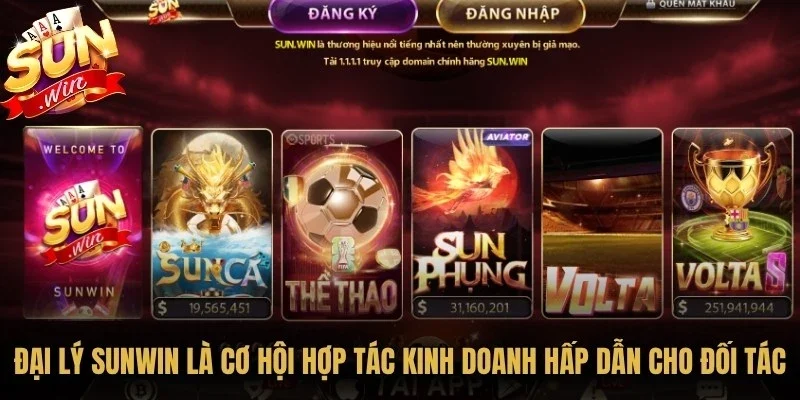 Đại lý Sunwin – Cơ Hội Hợp Tác Nhận Hoa Hồng Hấp Dẫn 2026 2 Sunwin Đại lý Sunwin là cơ hội hợp tác kinh doanh hấp dẫn cho đối tác