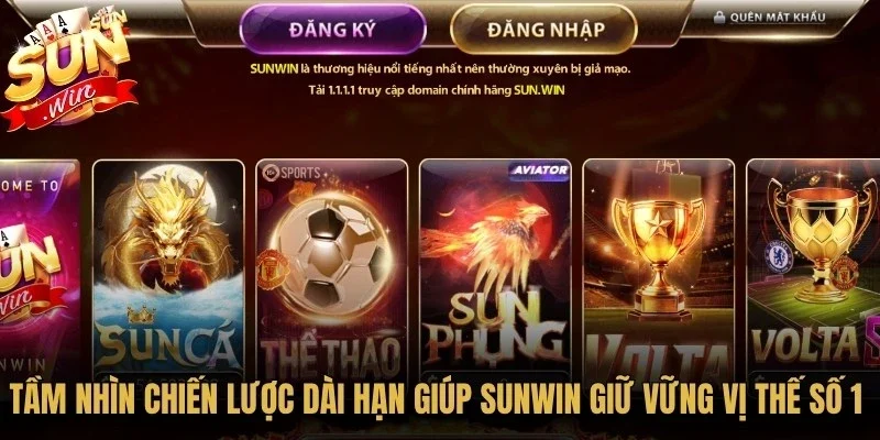 Giới Thiệu Sunwin – Đế Chế Giải Trí Trực Tuyến Đẳng Cấp 2 Sunwin Tầm nhìn chiến lược dài hạn giúp Sunwin giữ vững vị thế số 1 thị trường