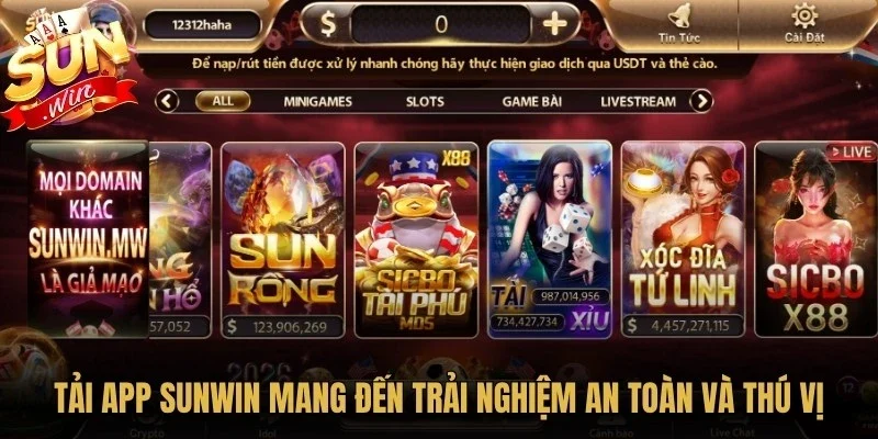 Tải App Sunwin - Hướng Dẫn Cài Đặt Nhanh Và An Toàn Nhất 2 Sunwin Tải app Sunwin mang đến trải nghiệm an toàn và thú vị cho người chơi